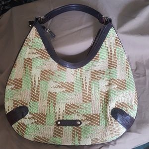 Cole Hahn Tweed Sholder Bag